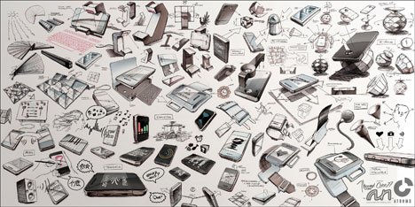 Hand drawn products，