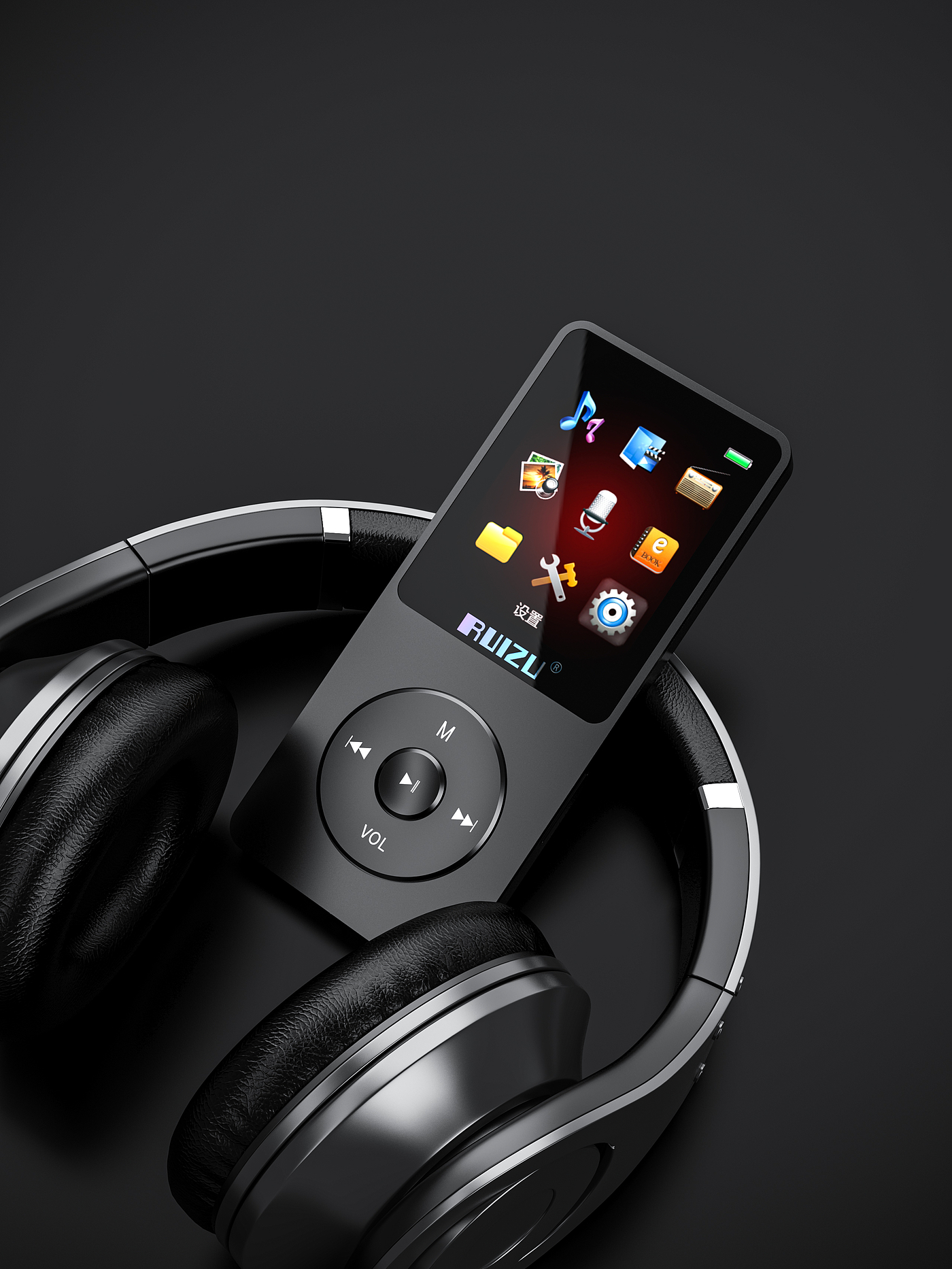 Render，headset，Bluetooth headset，mp3，