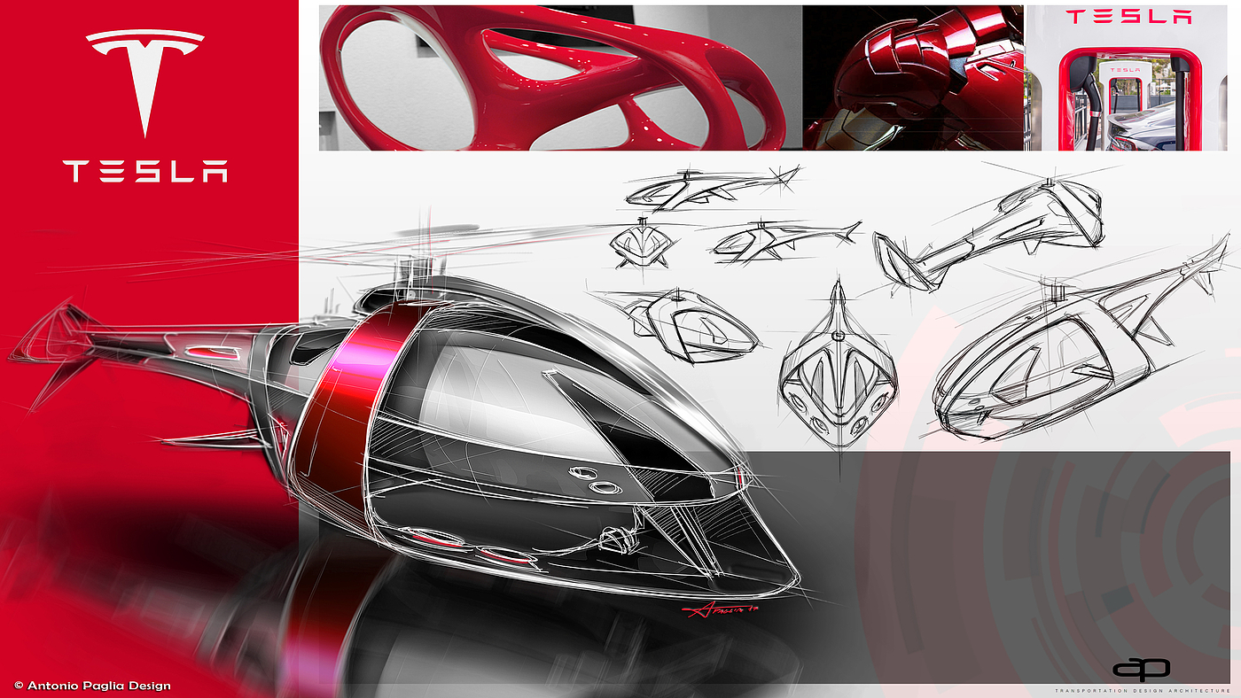 Tesla，Helicopter，Challenge，conceptual design，