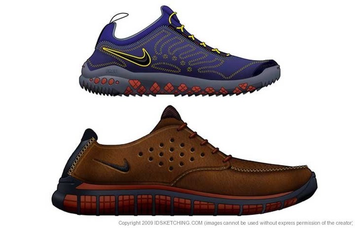 Hand drawn products，design sketch，