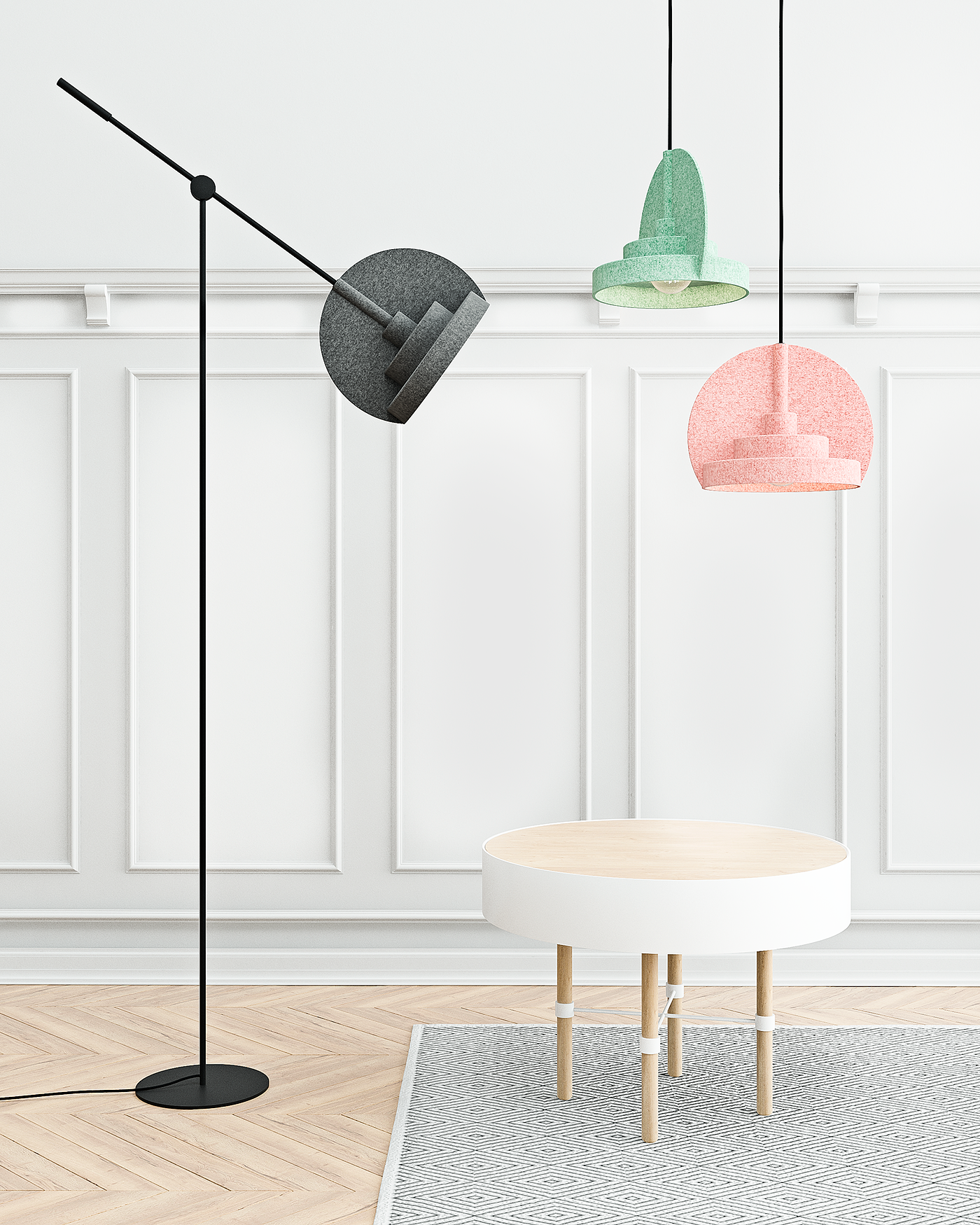 unique，feet，lamps and lanterns，a chandelier，Desk lamp，Floor lamp，General image，industrial design，
