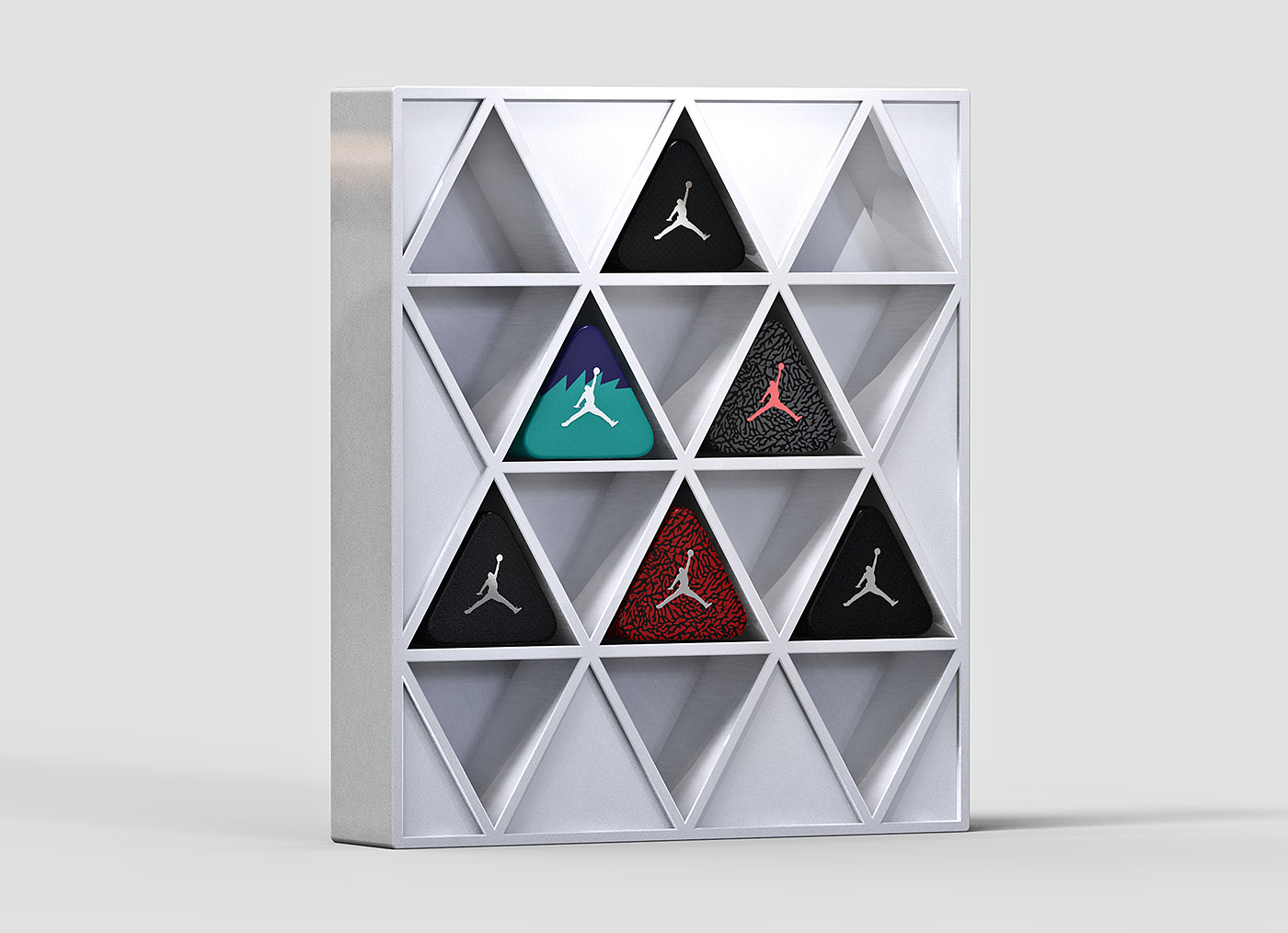 Jordan，Sports brand，shoe box，shape，innovate，General image，