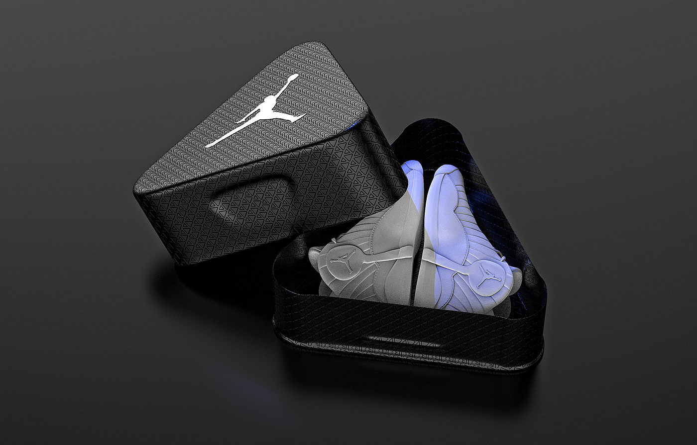 Jordan，Sports brand，shoe box，shape，innovate，General image，