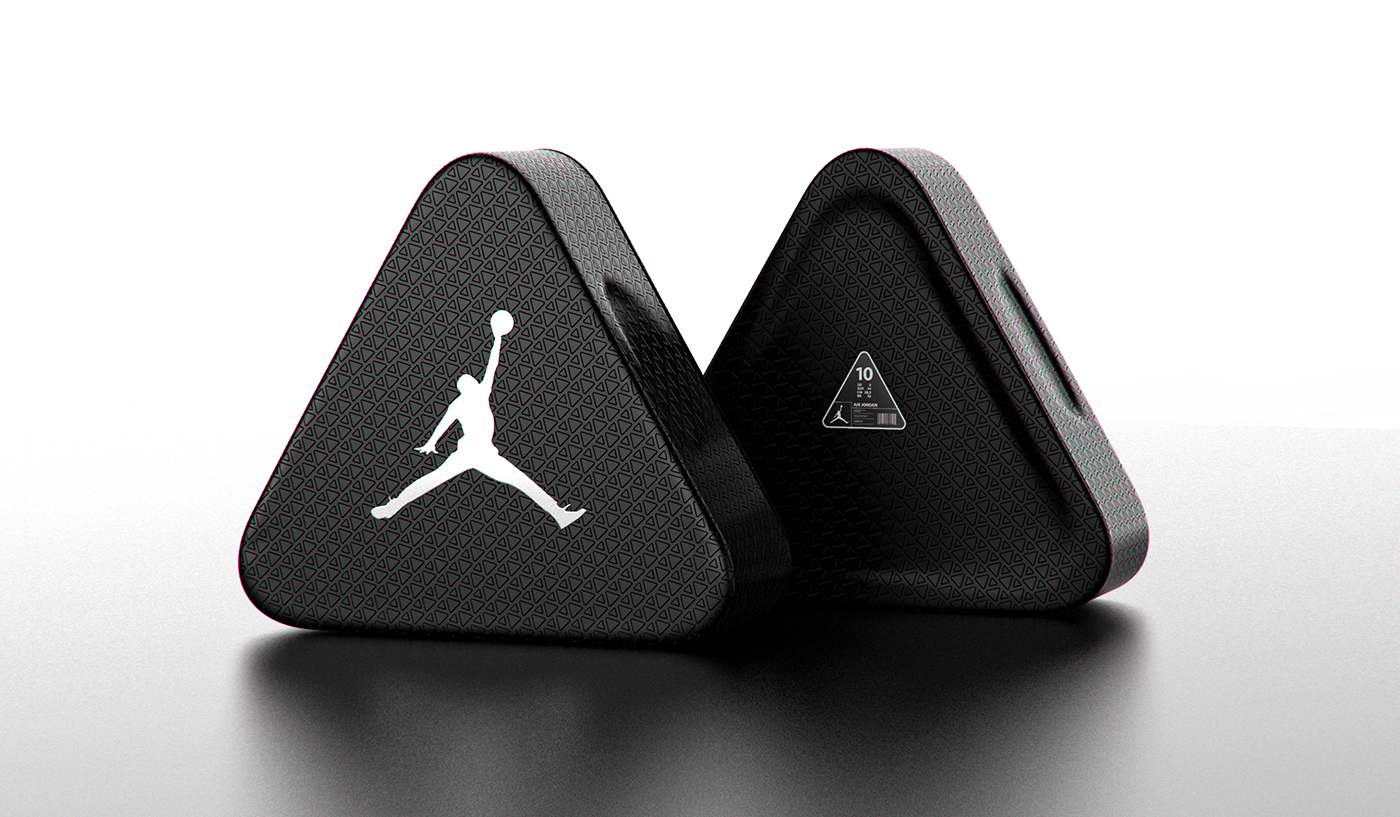 Jordan，Sports brand，shoe box，shape，innovate，General image，