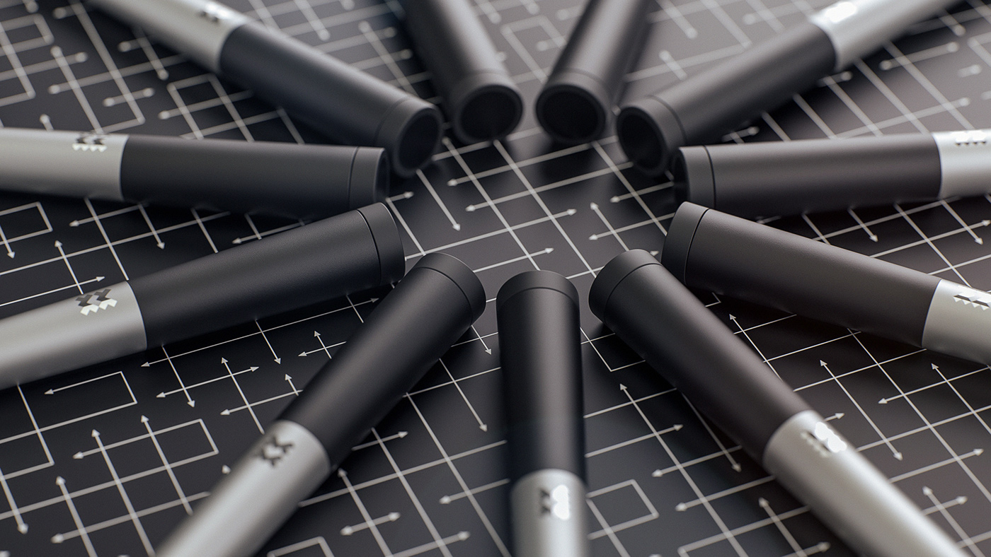 ball pen，infrared，Aesthetic feeling，product design，General image，