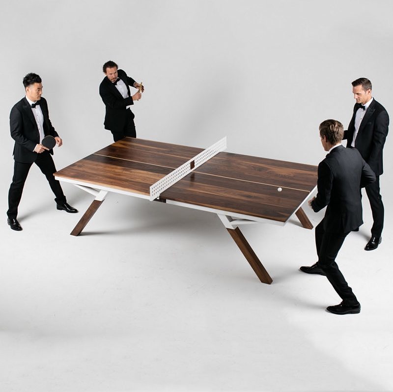 Table tennis table，table，midfielder，General image，Dual purpose table，