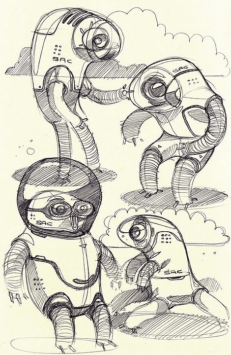 Hand drawn products，design sketch，