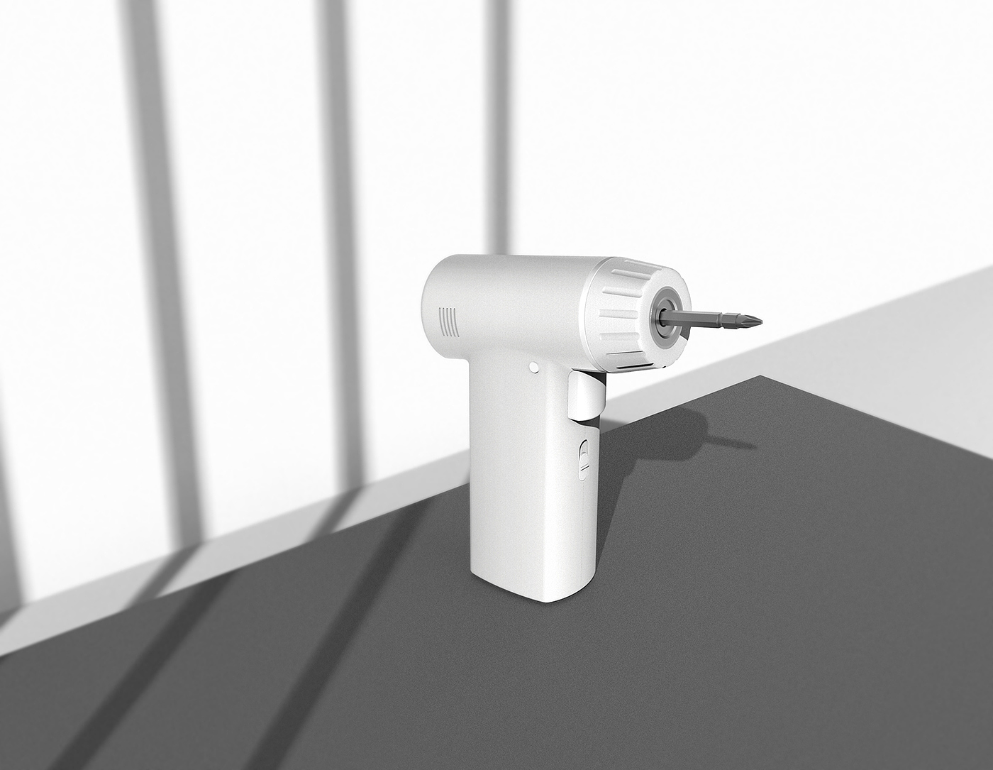 MUJI，muji，Minimalism，Electric drill，Brand design，General image，industrial design，Tool design，