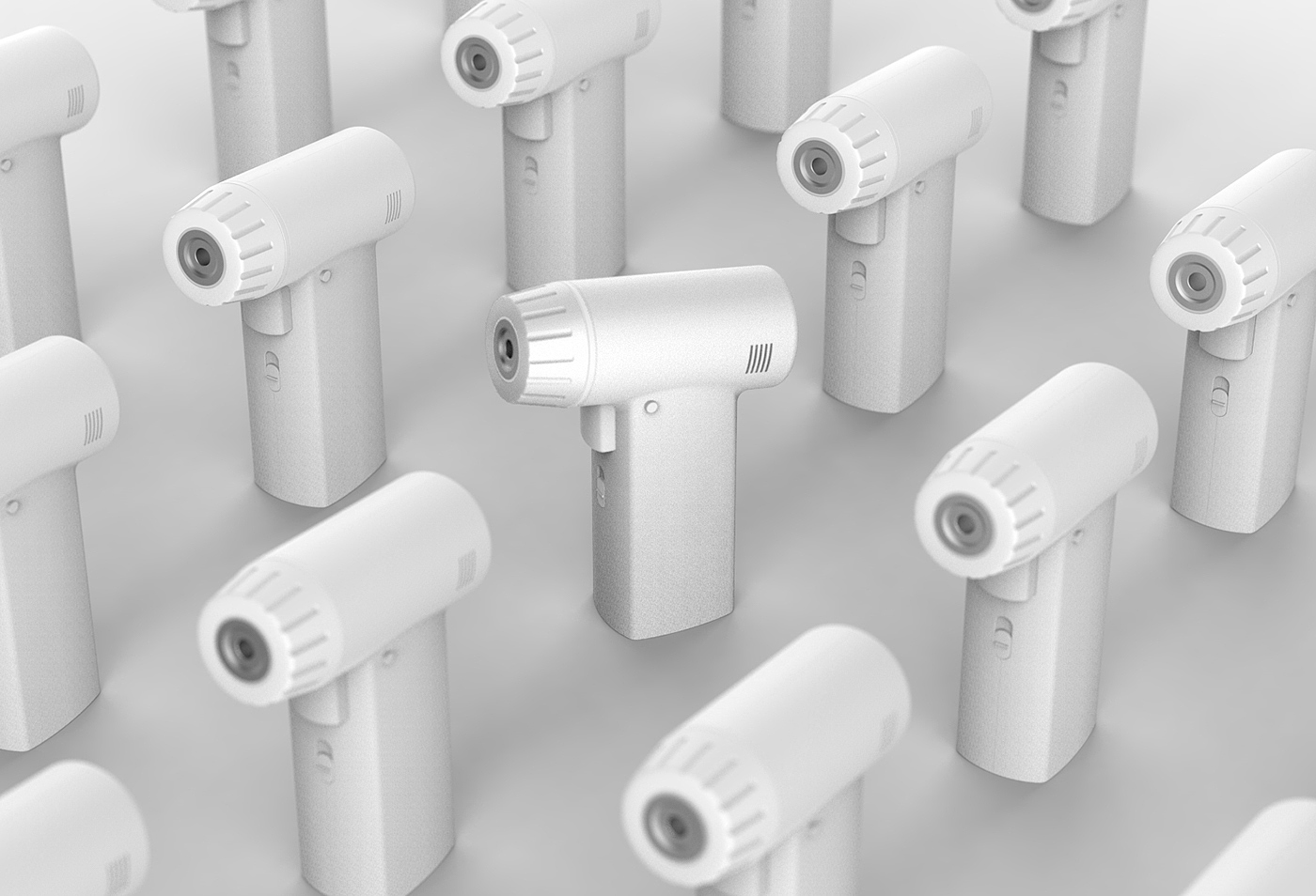 MUJI，muji，Minimalism，Electric drill，Brand design，General image，industrial design，Tool design，