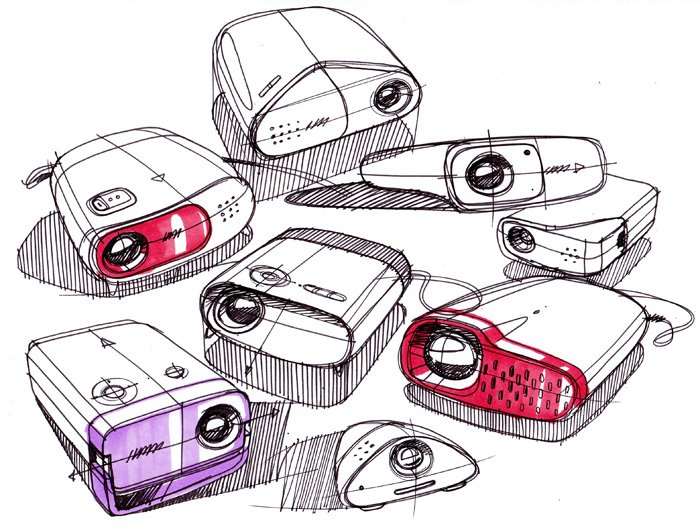 Hand drawn products，Creative design，