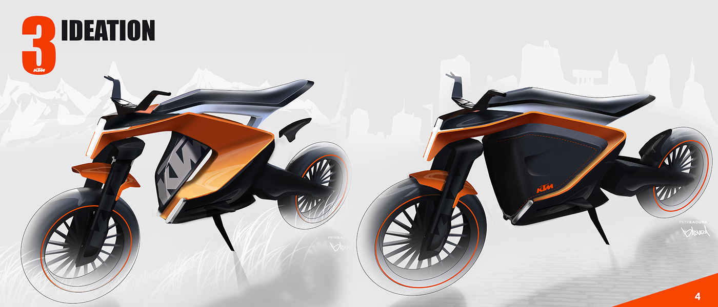 ktm，Motorcycle，Electric motorcycle，conceptual design，vehicle，industrial design，