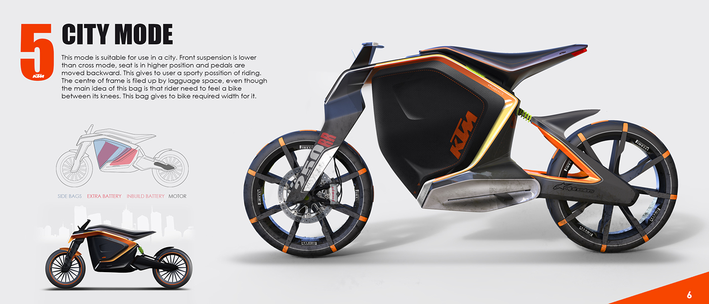 ktm，Motorcycle，Electric motorcycle，conceptual design，vehicle，industrial design，
