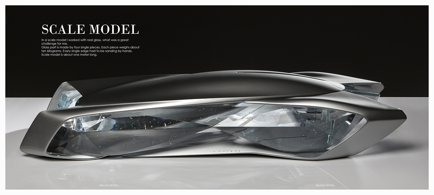 audi，crystal，pretty，Sports car，Automobile design，conceptual design，General image，industrial design，