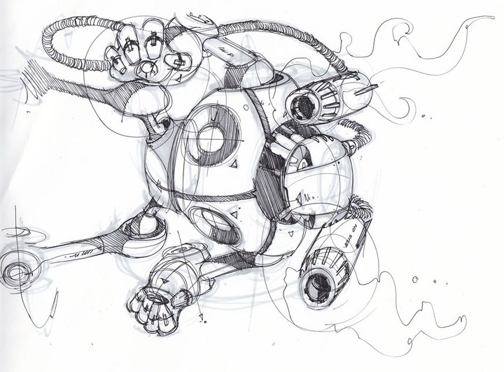 Hand drawn products，Creative design，