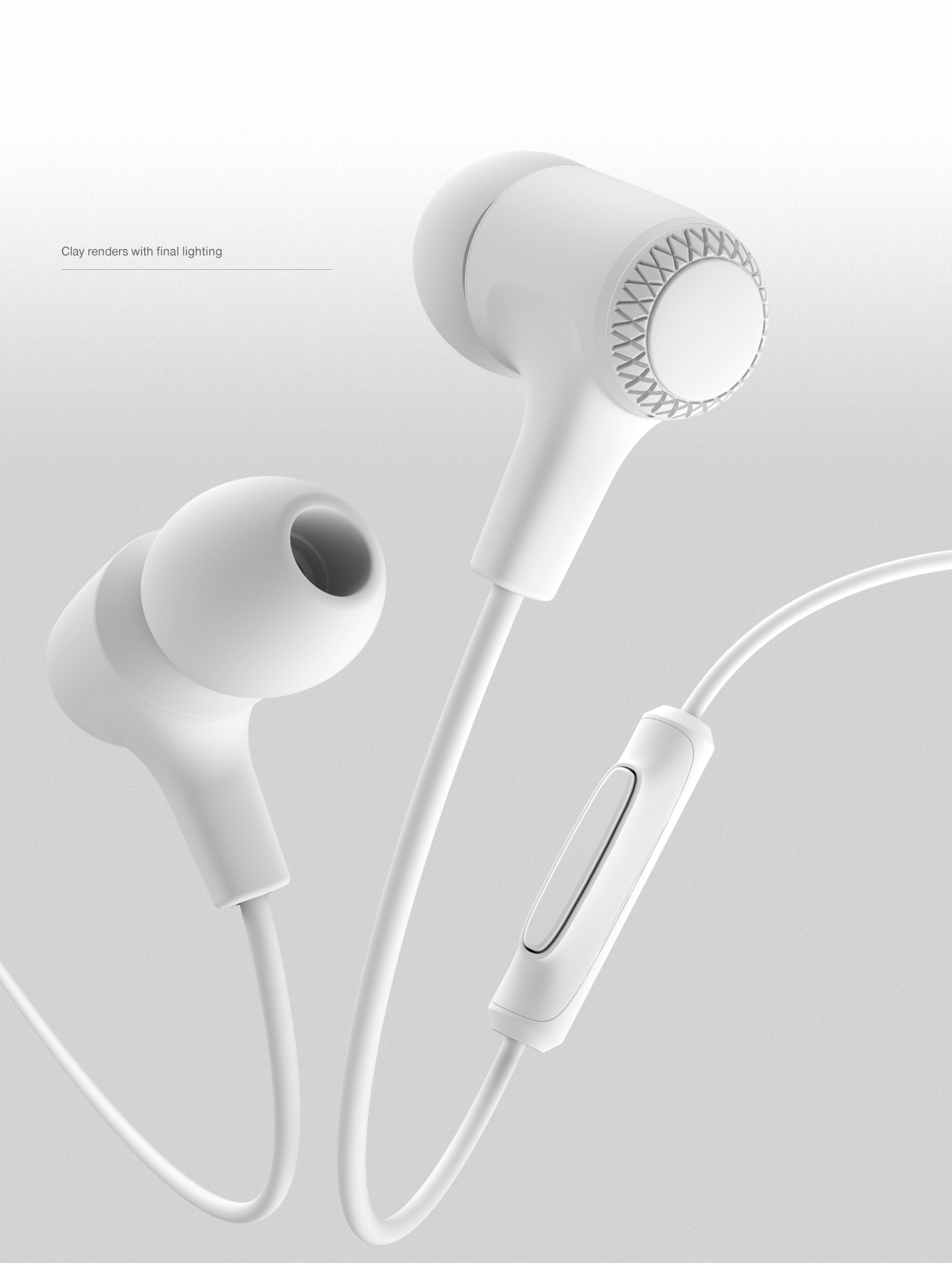 General image，Product rendering，industrial design，Earphone design，JBL brand，