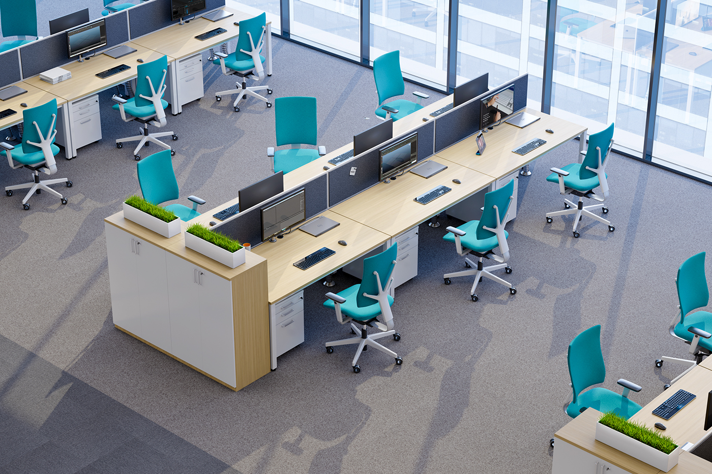 Office design，Tables and chairs，environment，General image，Interior design，