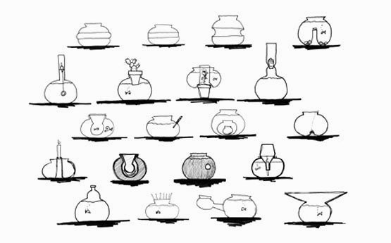 Hand drawn，pencil，product design，