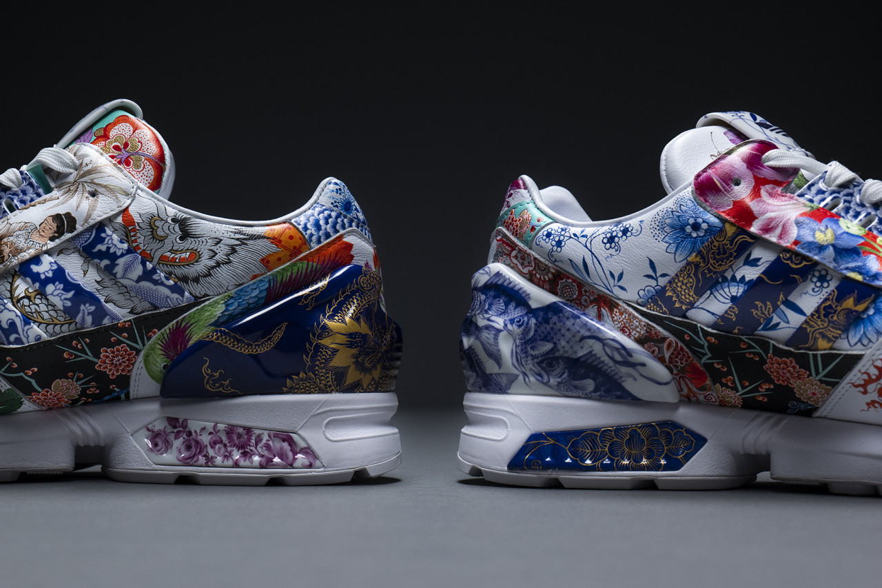 Adidas，Running shoes，A-ZX，Porcelain，