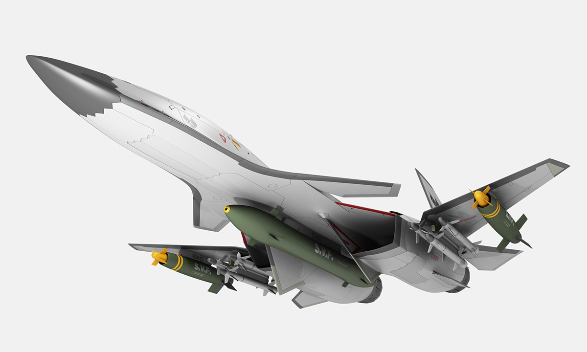 high-end，fighter，arms，industrial design，Minerva fighter，