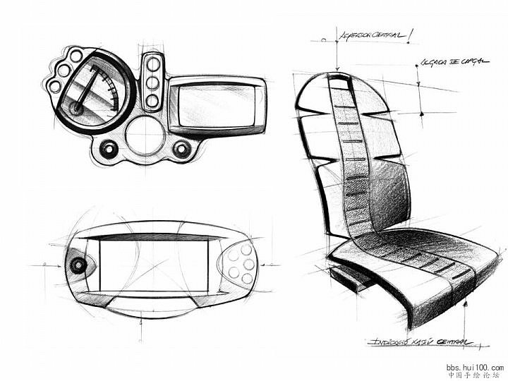 Hand drawn，pencil，product design，