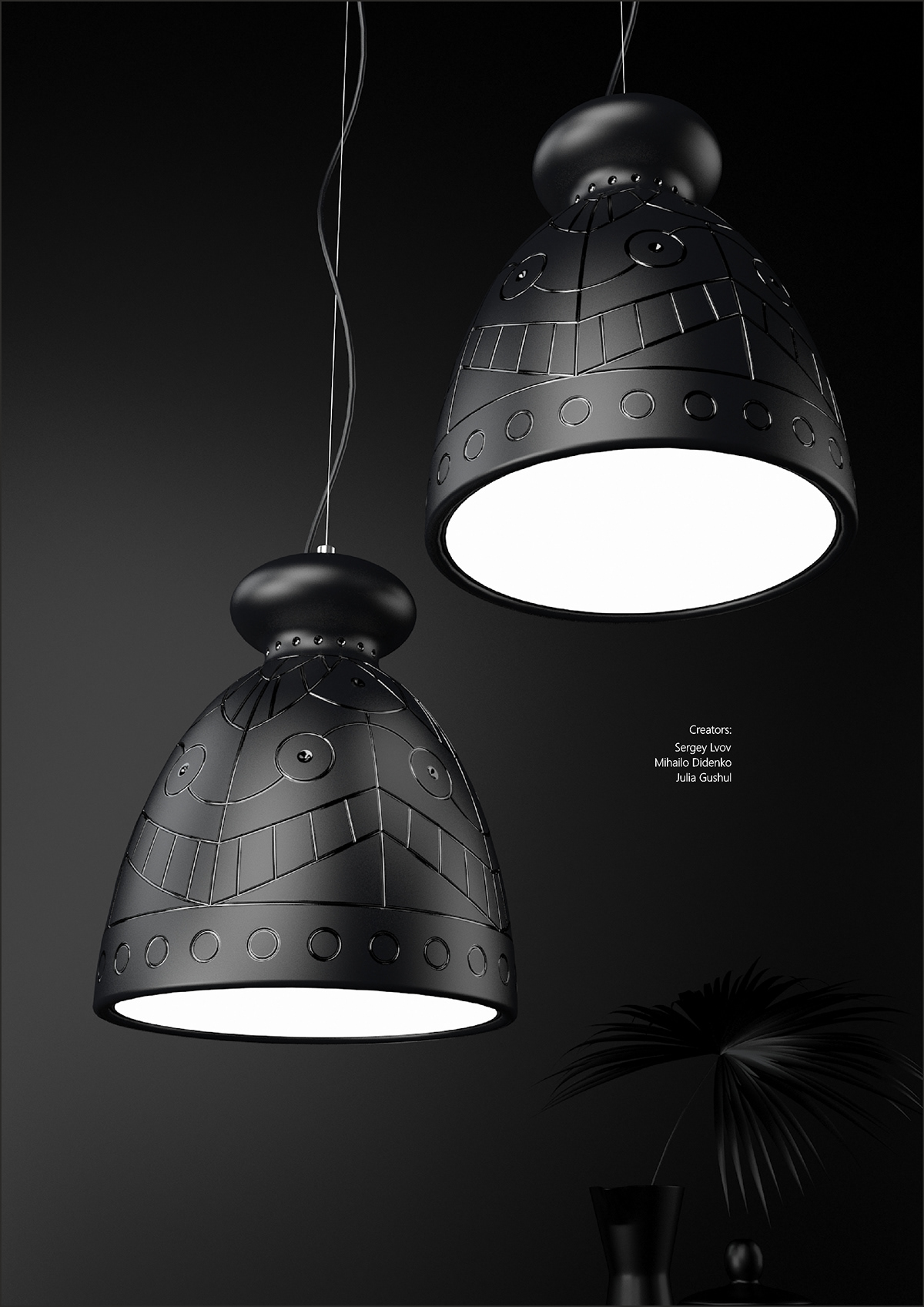 a chandelier，Dzvonyk，lamps and lanterns，decorate，