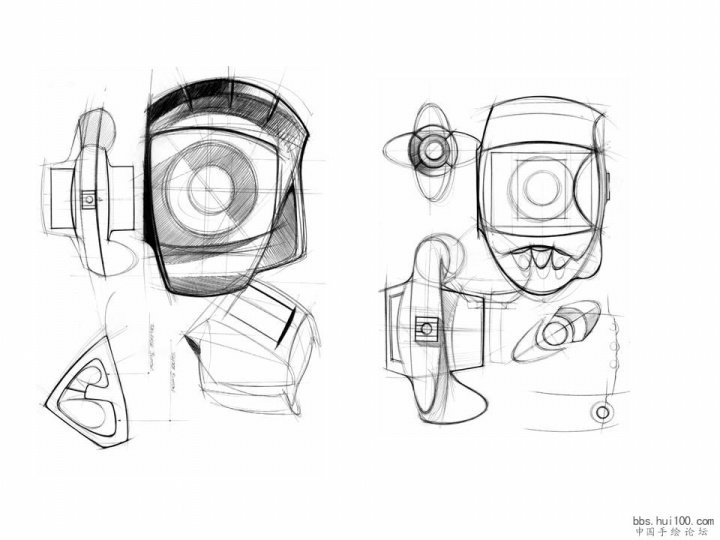 Hand drawn，pencil，product design，