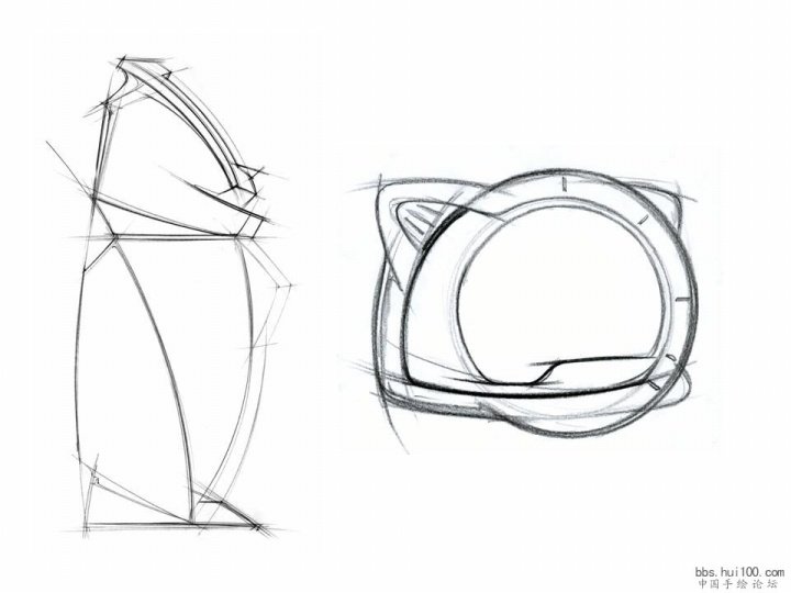 Hand drawn，pencil，product design，