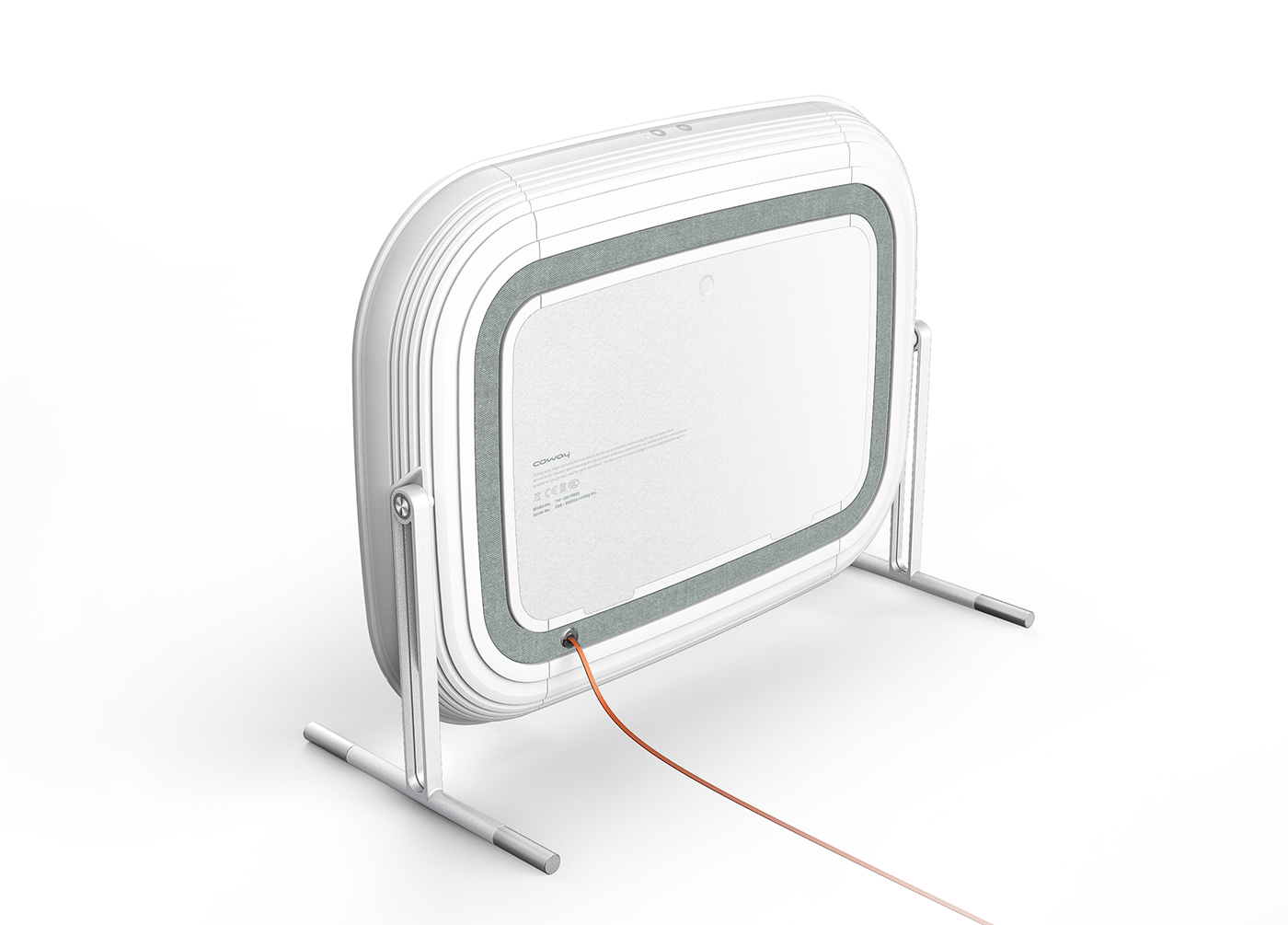 twoway，air cleaner，Home appliance design，Table，Save space，industrial design，