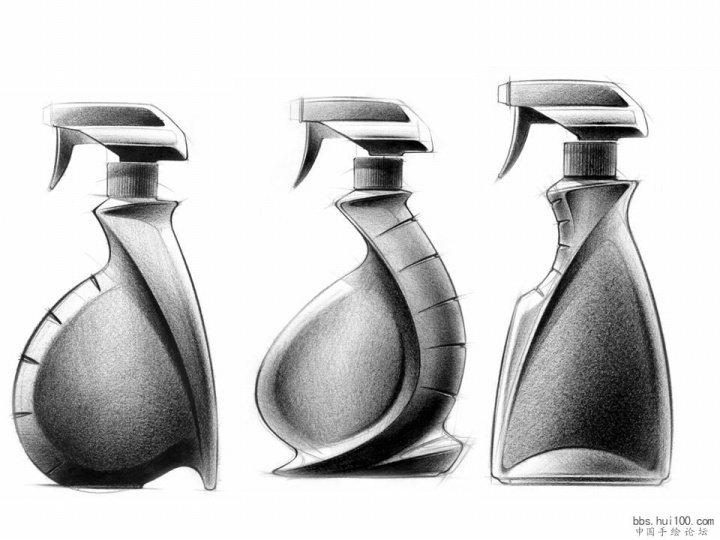 Hand drawn，pencil，product design，