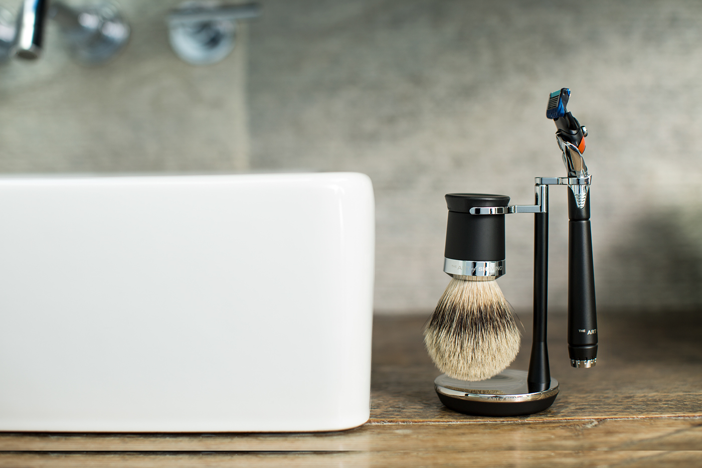 Cosmetic brush，Shaving knife，Tool combination，General image，industrial design，