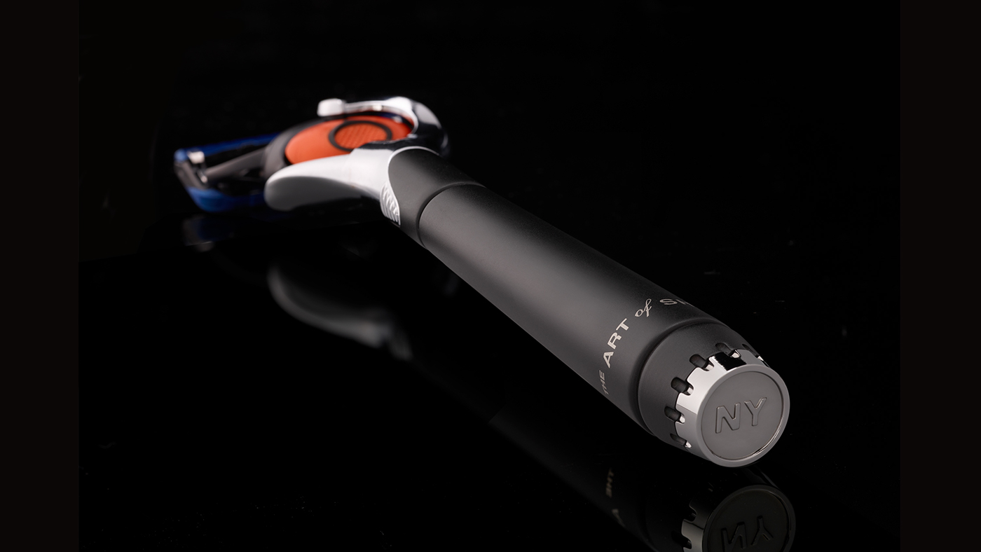 Cosmetic brush，Shaving knife，Tool combination，General image，industrial design，