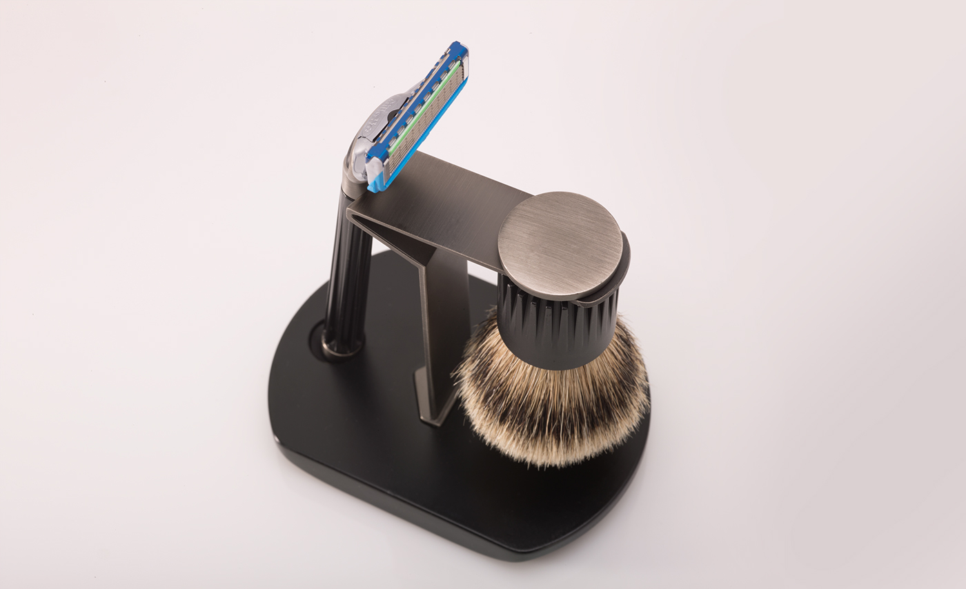 Cosmetic brush，Shaving knife，Tool combination，General image，industrial design，