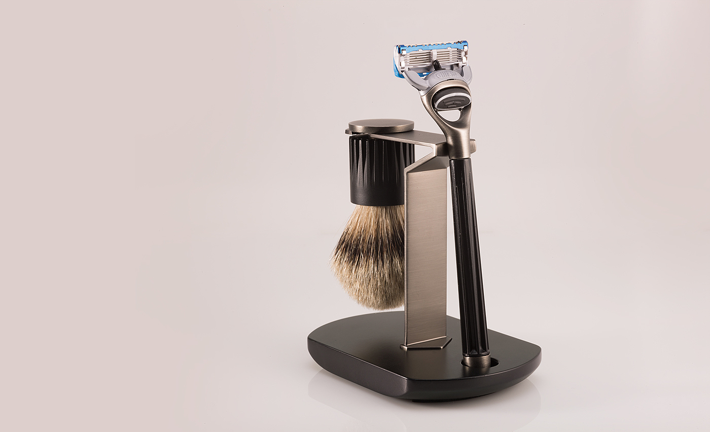 Cosmetic brush，Shaving knife，Tool combination，General image，industrial design，