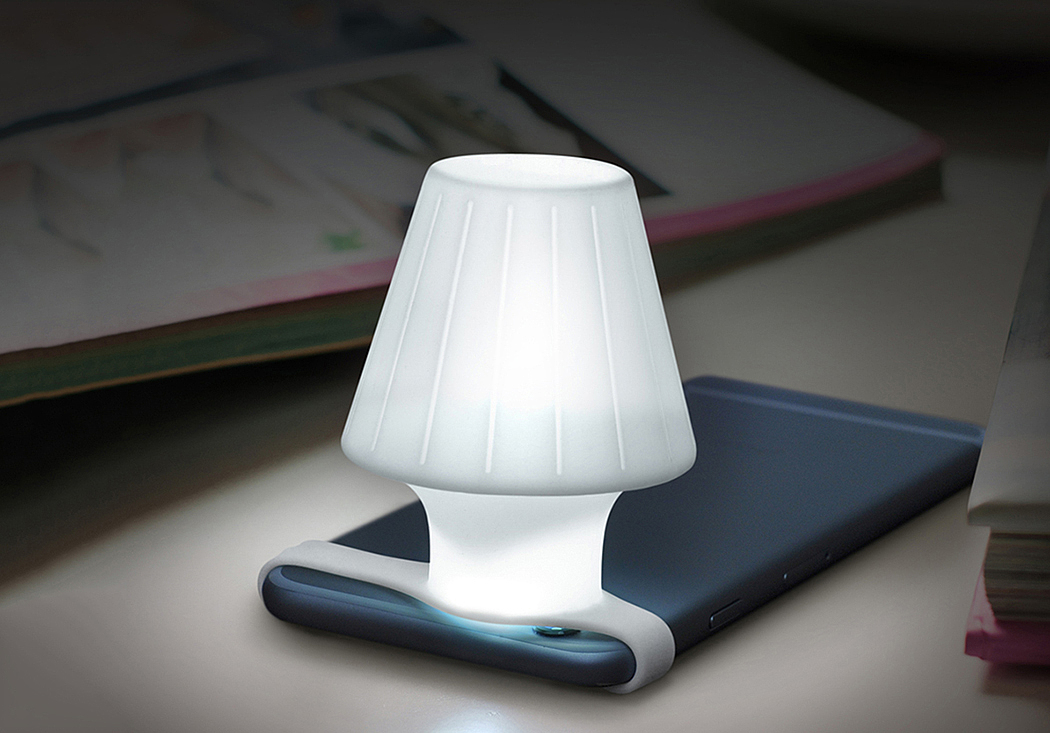 Small desk lamp，Mobile desk lamp，Creative design，Mobile Accessories，General image，
