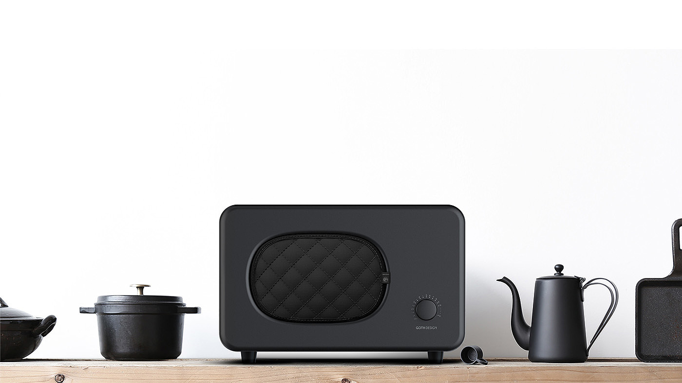 Microwave Oven，conceptual design，Simplicity，General image，industrial design，