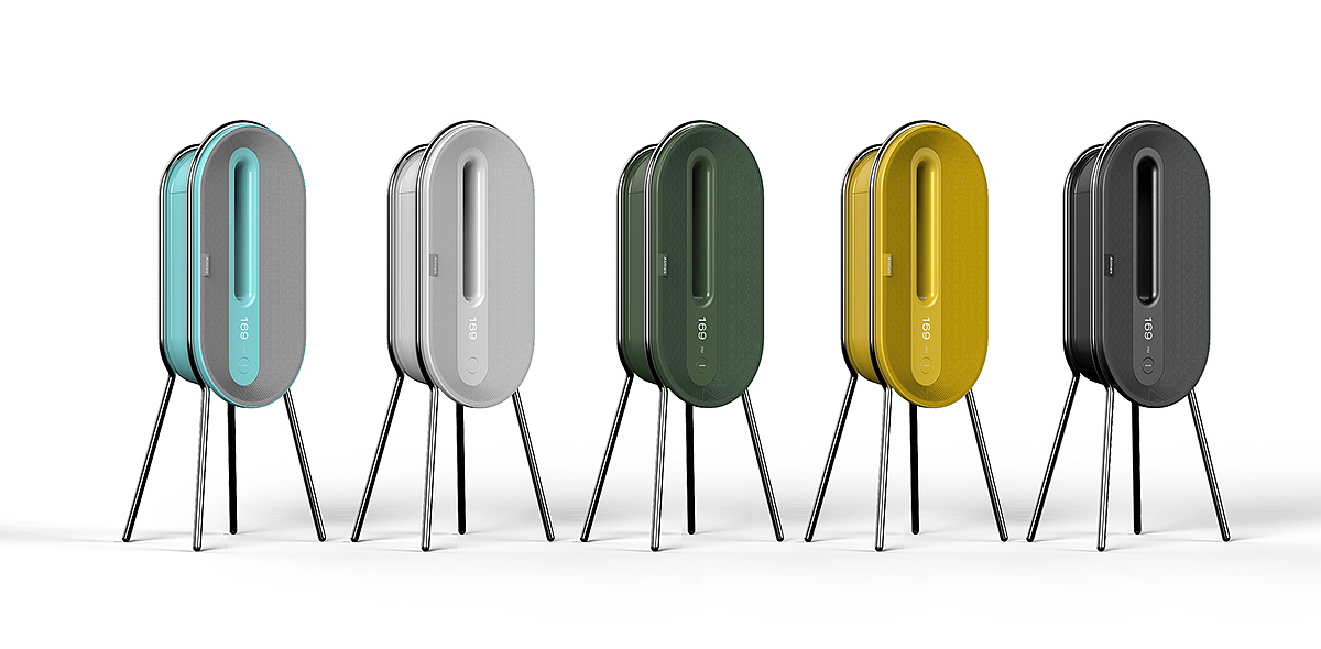 air cleaner，Many colors，lovely，industrial design，