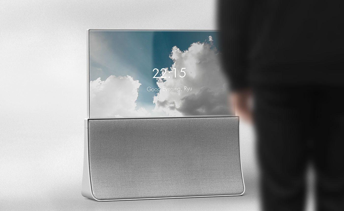 Television，loudspeaker box，atelier，General image，industrial design，