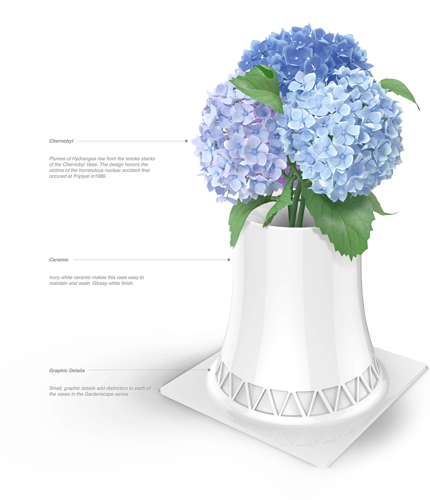 chimney，Flowerpot，Potted plants，Household products，General image，industrial design，