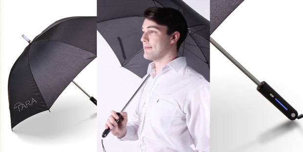 Intelligent umbrella，led，Weather forecast，Loss prevention，General image，