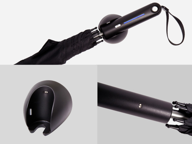 Intelligent umbrella，led，Weather forecast，Loss prevention，General image，