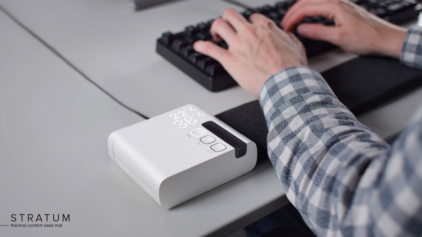 stratum，heating，refrigeration，Warm hands，Office Supplies，Table mat，industrial design，