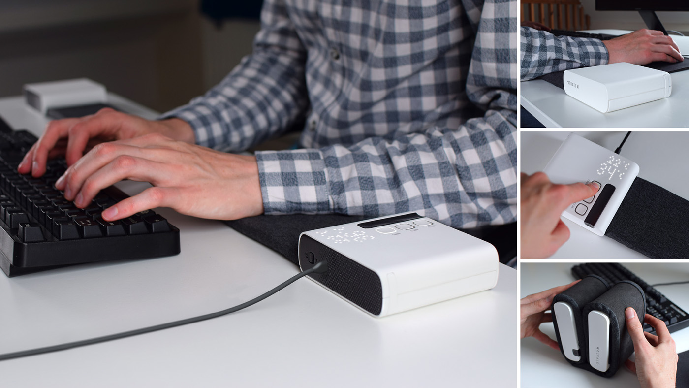 stratum，heating，refrigeration，Warm hands，Office Supplies，Table mat，industrial design，