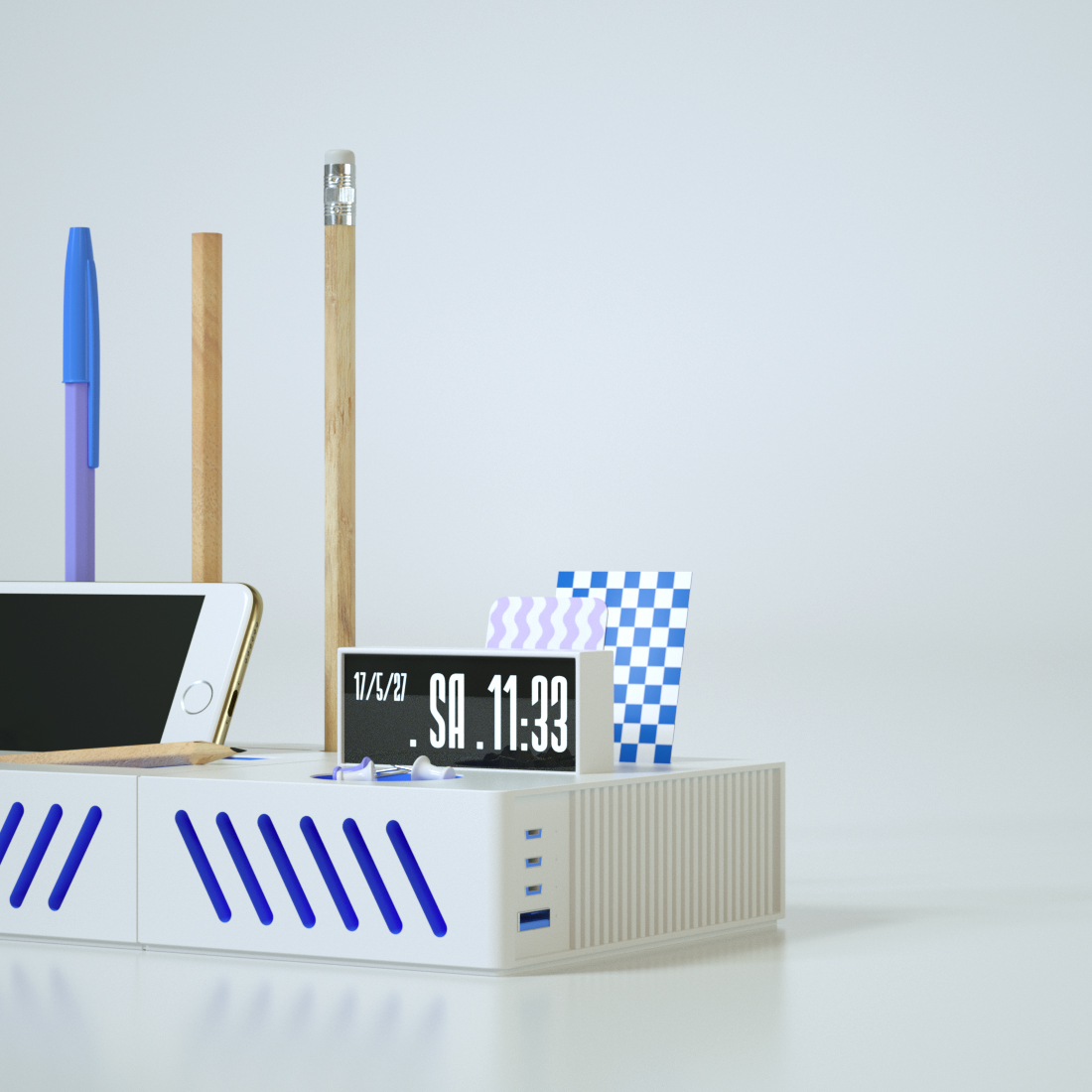 Receive，Simplicity，Minimalist，white，literature，Stationery，desktop，Fan，Korea and Japan，