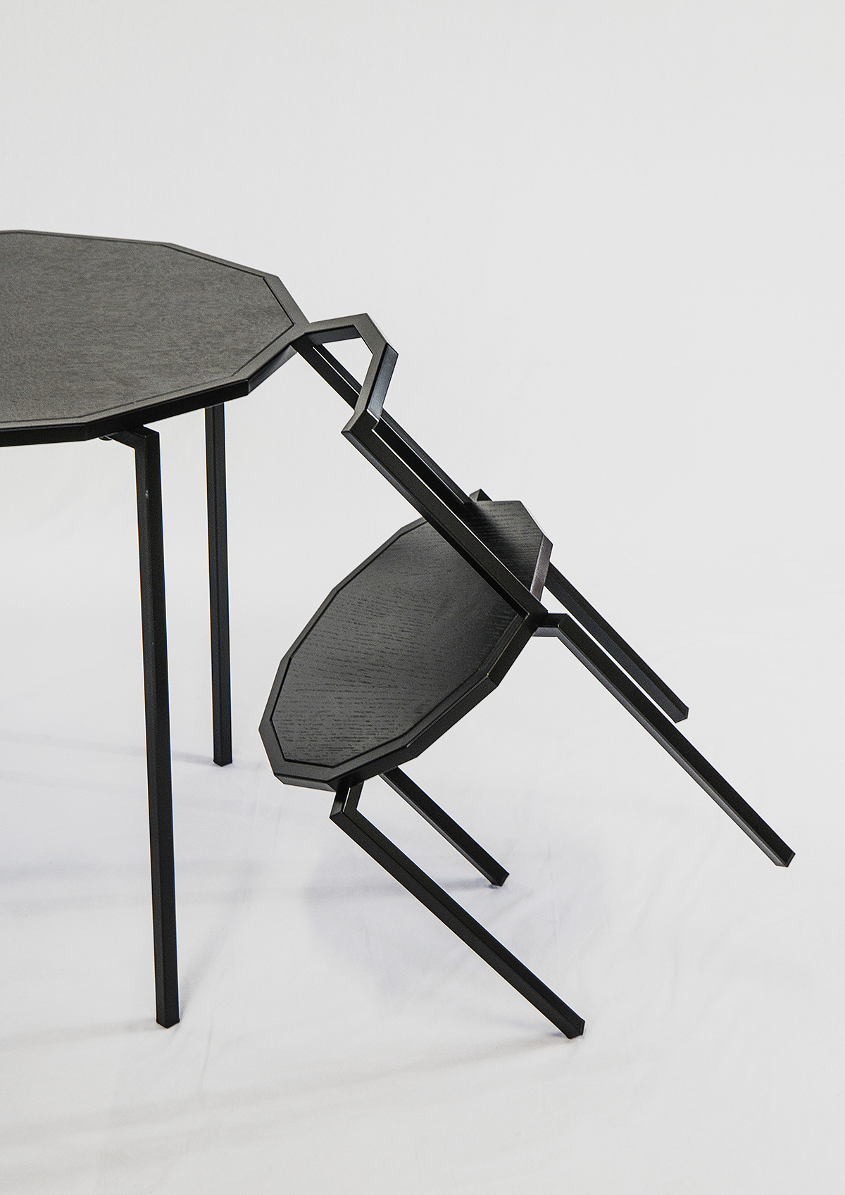 多边形，稳固，桌椅，创意设计，普象，