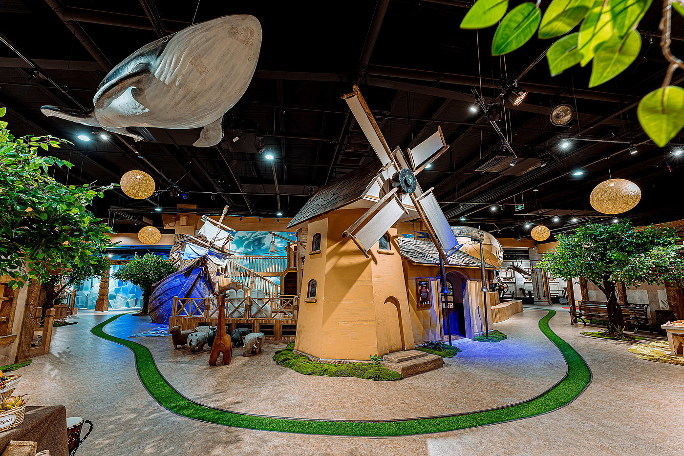 Parent child, indoor, paradise, immersion，
