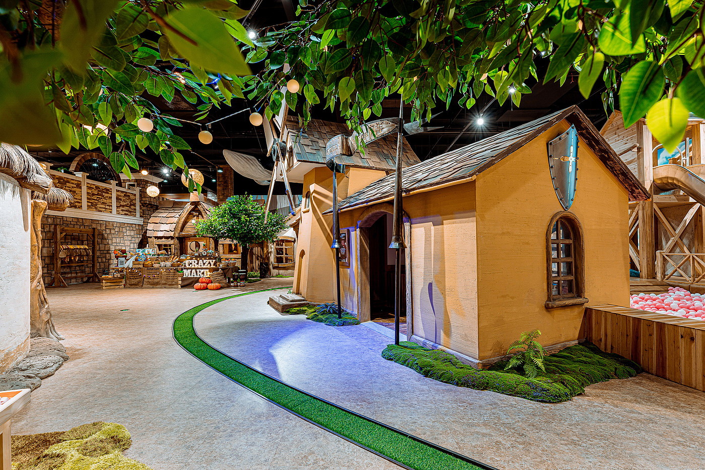 Parent child, indoor, paradise, immersion，