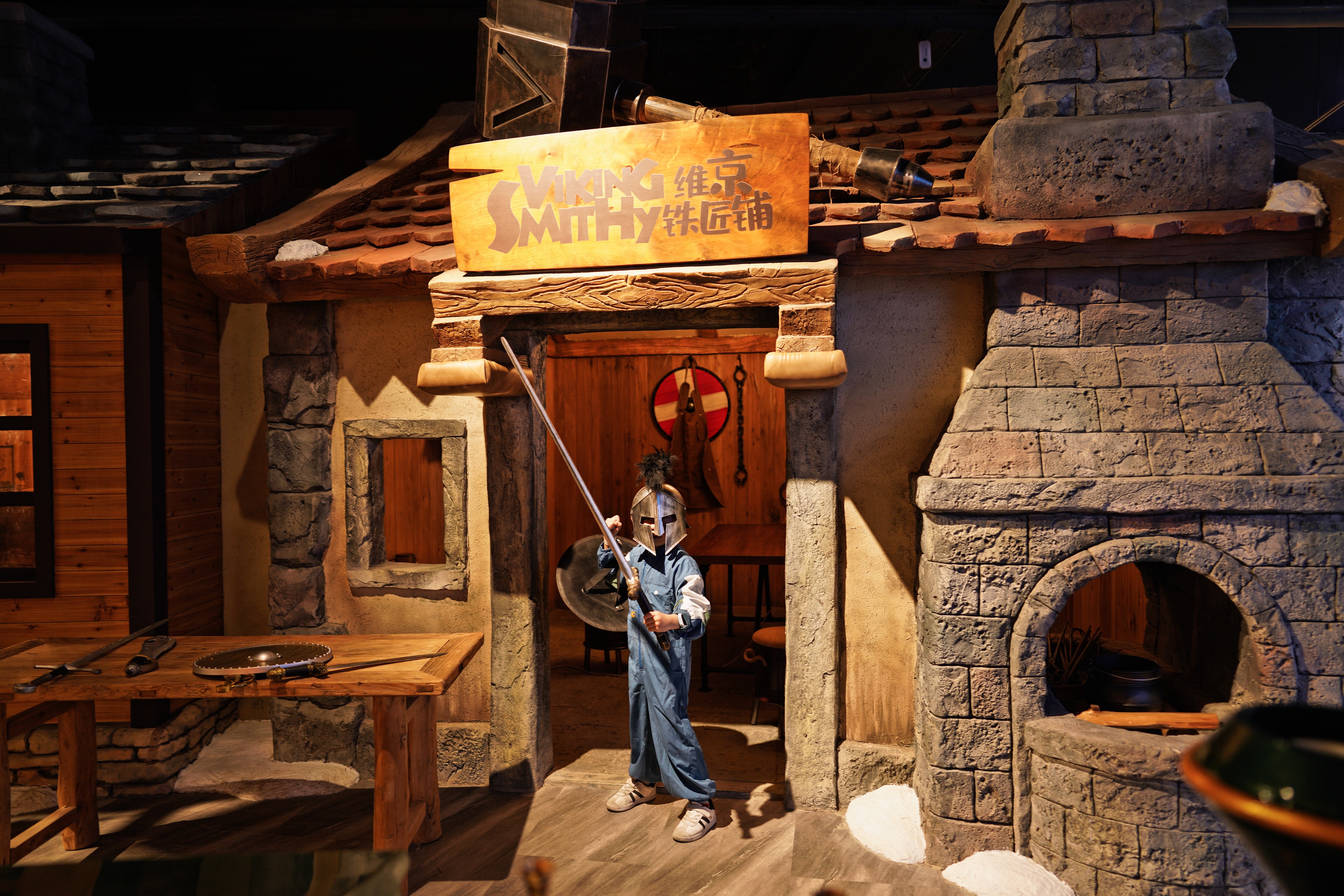 Parent child, indoor, paradise, immersion，