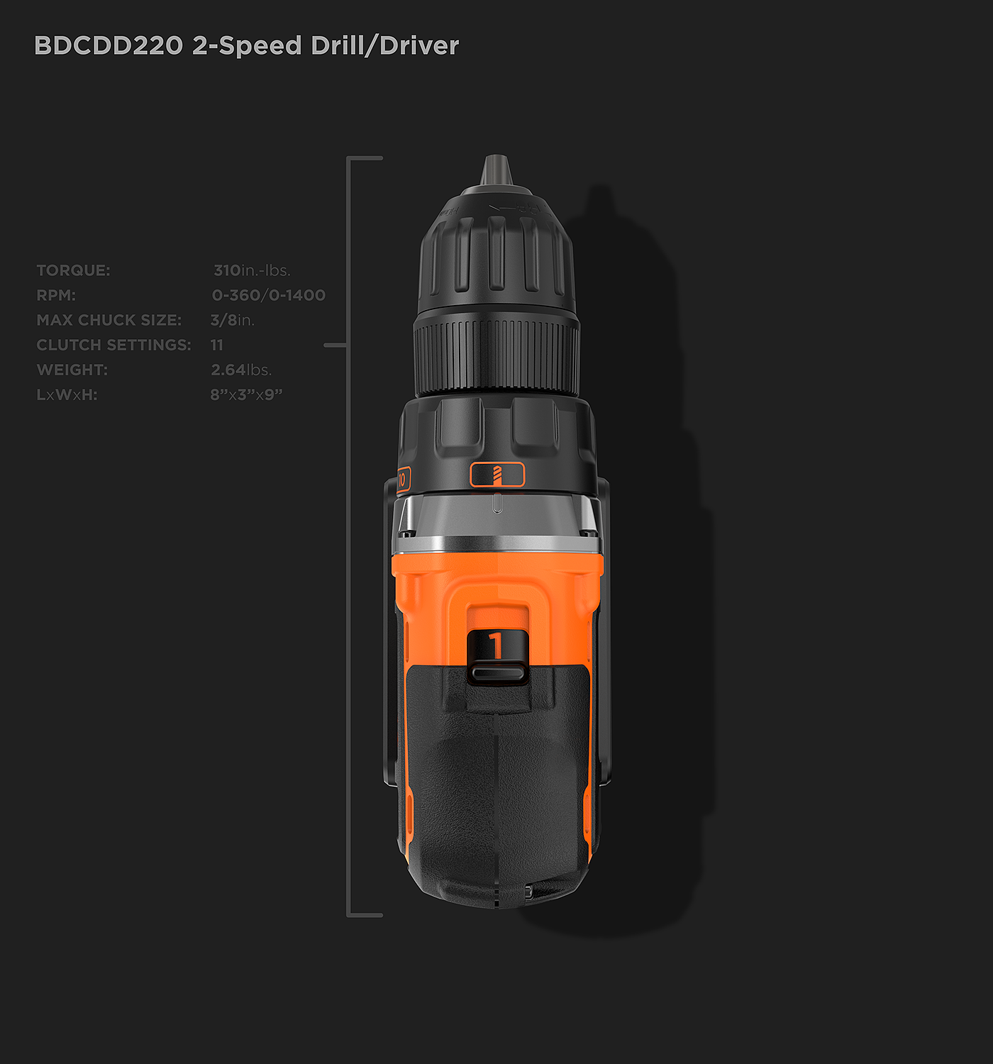 Tool design，black，ceiling，Electric drill，General image，industrial design，