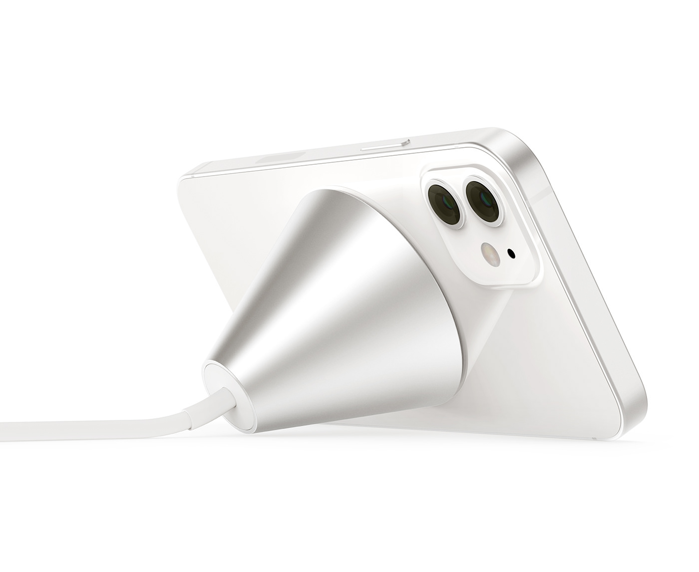 Mobile phone bracket，iPhone 12 Pro，MagSafe Stand，Fast charging，