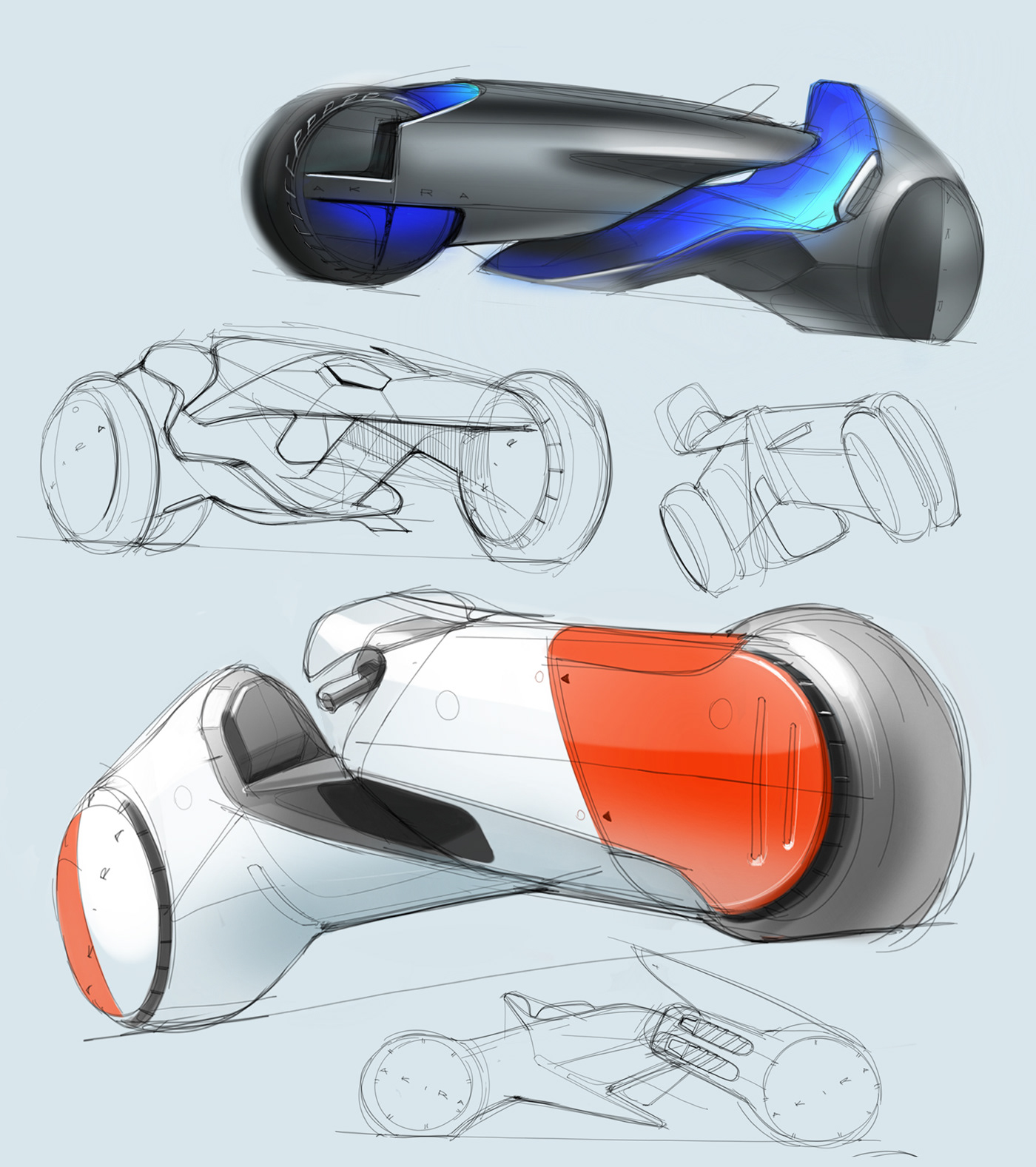 motorcycle，Sketch competition，motorcycle，Hand drawn，